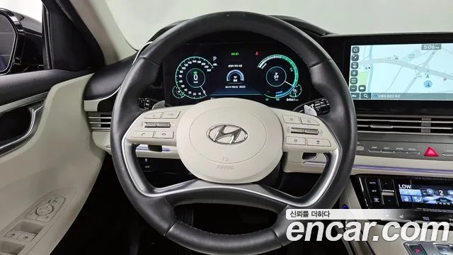 Hyundai The New Grandeur IG Hybrid 2021 Черный из Кореи, фото 4