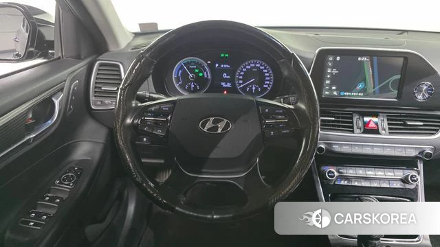 Hyundai Grandeur IG Hybrid 2019 Черный из Кореи, фото 4