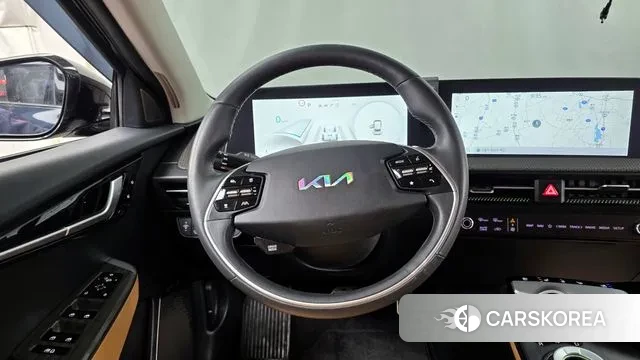 Kia EV6 2022 Синий из Кореи, фото 4