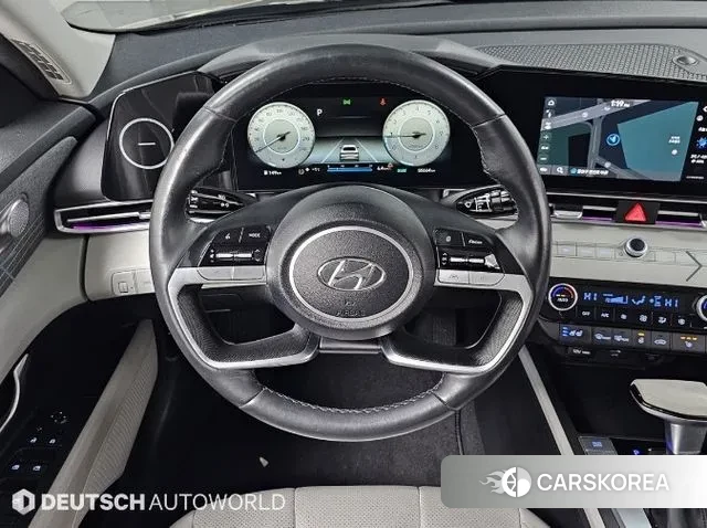 Hyundai Avante (CN7) 2021 Черный из Кореи, фото 4