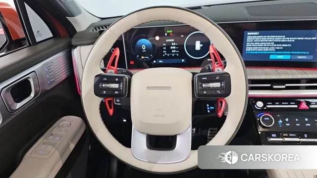 Hyundai Santa Fe (MX5) 2024 Оранжевый из Кореи, фото 4