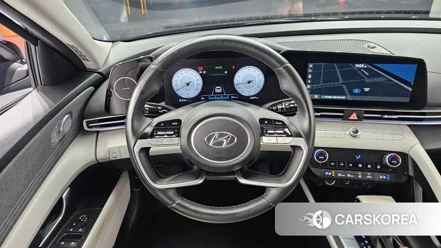 Hyundai Avante (CN7) 2022 Черный из Кореи, фото 4