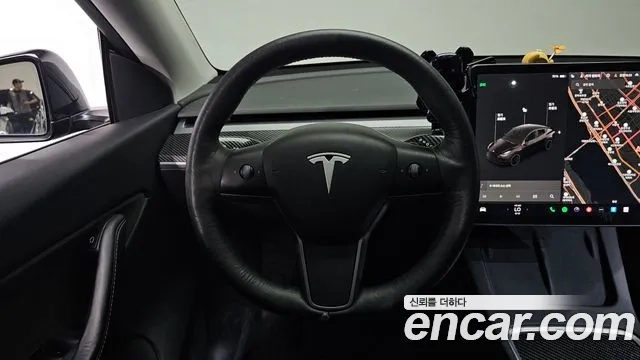 Tesla Model Y 2021 Черный из Кореи, фото 4