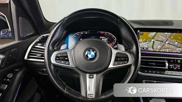 BMW X7 (G07) 2021 Черный из Кореи, фото 4