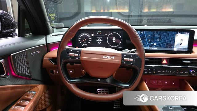 Kia The New K8 Hybrid 2024 Черный из Кореи, фото 4