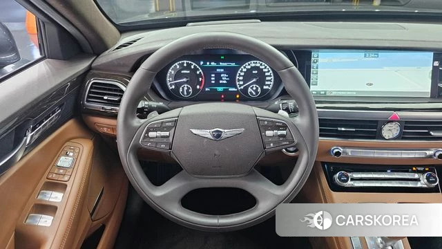 Genesis G90 2019 Темно-зеленый из Кореи, фото 4