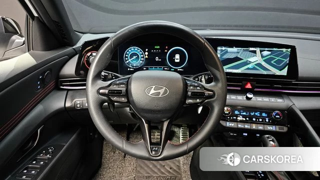 Hyundai The New Avante (CN7) 2024 Белый из Кореи, фото 4