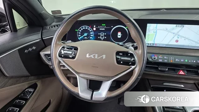 Kia K8 Hybrid 2021 Черный из Кореи, фото 4