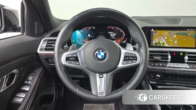 BMW 3 Series (G20) 2022 Черный из Кореи, фото 4