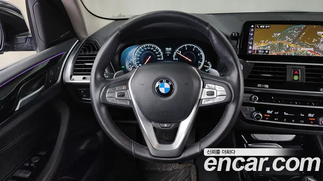 BMW X3 (G01) 2019 Синий из Кореи, фото 4
