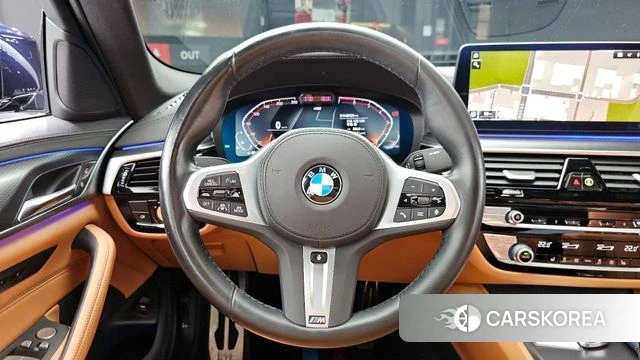 BMW 5 Series (G30) 2023 Синий из Кореи, фото 4