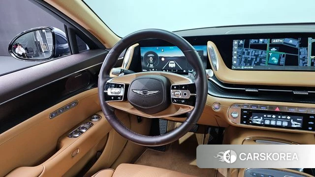 Genesis G90 (RS4) 2022 Темно-зеленый из Кореи, фото 4