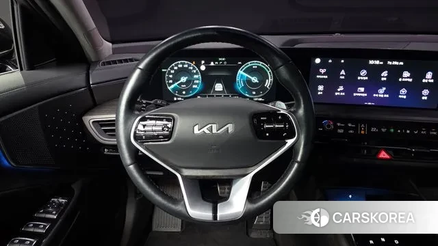 Kia K8 Hybrid 2022 Черный из Кореи, фото 4