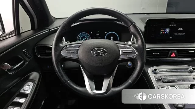 Hyundai The New Santa Fe 2021 Белый из Кореи, фото 4