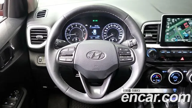 Hyundai Venue 2020 Красный из Кореи, фото 4