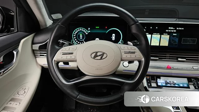 Hyundai The New Grandeur IG Hybrid 2022 Черный из Кореи, фото 4
