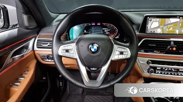 BMW 7 Series (G11) 2021 Серебристо-серый из Кореи, фото 4