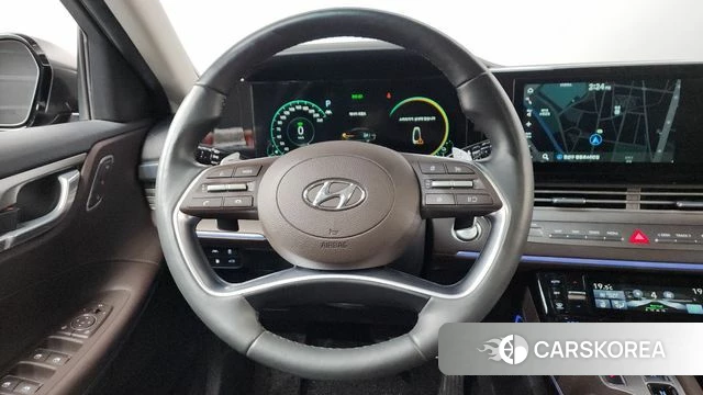 Hyundai The New Grandeur IG Hybrid 2020 Серый из Кореи, фото 4