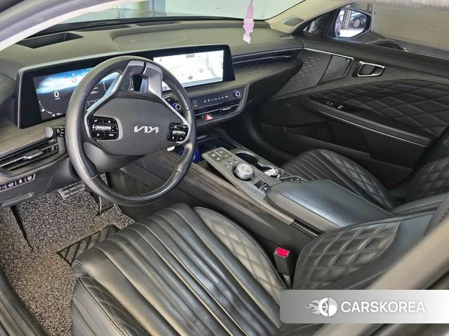Kia K8 Hybrid 2021 Серый из Кореи, фото 4