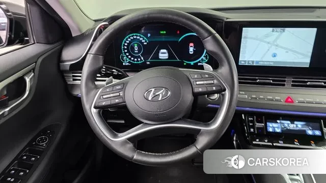 Hyundai The New Grandeur IG Hybrid 2022 Черный из Кореи, фото 4