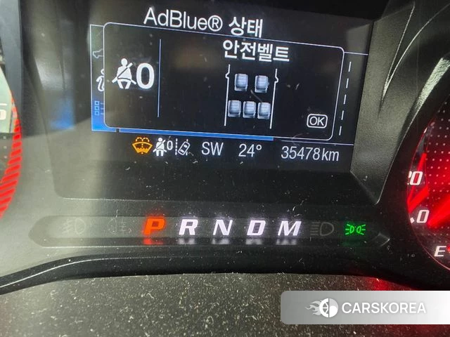 Ford Ranger 3rd Generation 2022 Черный из Кореи, фото 4