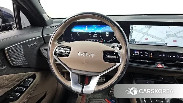 Kia K8 Hybrid 2021 Синий из Кореи, фото 4