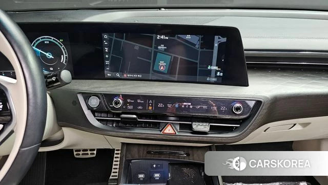Kia K8 Hybrid 2022 Черный из Кореи, фото 4