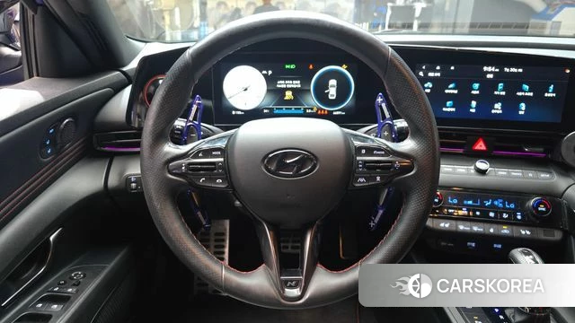 Hyundai Avante (CN7) 2022 Синий из Кореи, фото 4