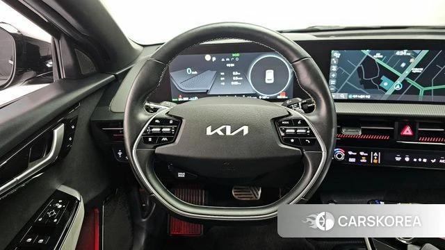 Kia EV6 2022 Черный из Кореи, фото 4