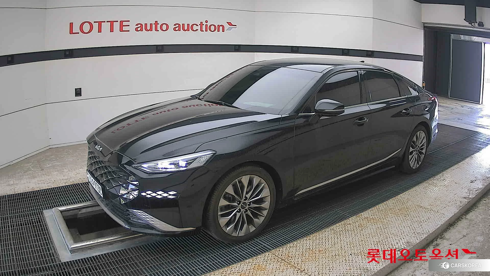 Kia K8 2022 Aurora Black Pearl из Кореи, фото 4
