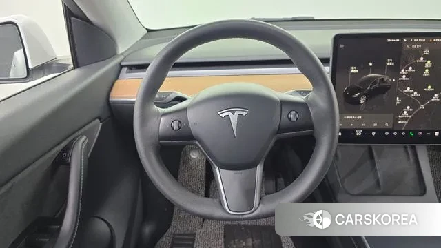Tesla Model Y 2022 Белый из Кореи, фото 4