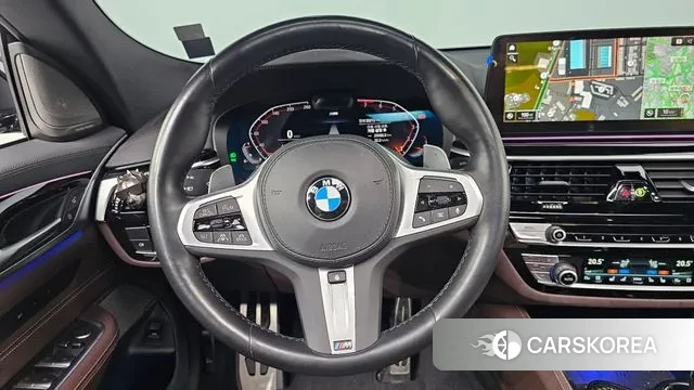 BMW 6 Series GT (G32) 2022 Черный из Кореи, фото 4