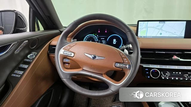 Genesis G80 (RG3) 2022 Черный из Кореи, фото 4