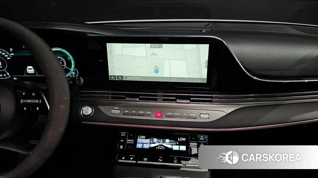 Hyundai The New Grandeur IG Hybrid 2022 Белый из Кореи, фото 4