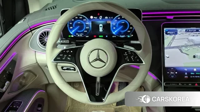 Mercedes-Benz EQS SUV X296 2023 Белый из Кореи, фото 4