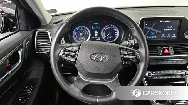 Hyundai Grandeur IG Hybrid 2019 Черный из Кореи, фото 4