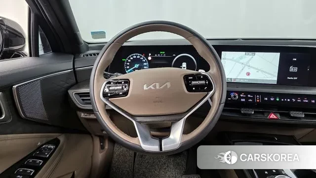 Kia K8 Hybrid 2021 Черный из Кореи, фото 4