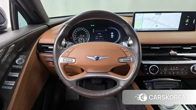 Genesis G80 (RG3) 2020 Синий нефрит из Кореи, фото 4