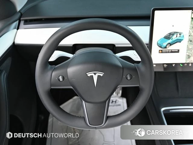 Tesla Model Y 2023 Белый из Кореи, фото 4
