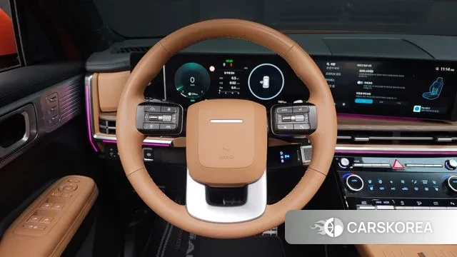 Hyundai Santa Fe (MX5) 2025 Оранжевый из Кореи, фото 4