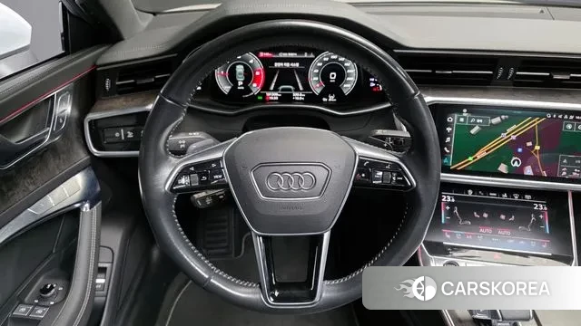 Audi A7 (4K) 2021 Белый из Кореи, фото 4