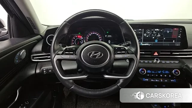 Hyundai Avante (CN7) 2022 Черный из Кореи, фото 4