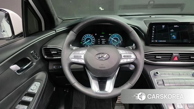 Hyundai The New Santa Fe 2021 Белый из Кореи, фото 4