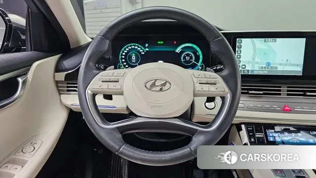 Hyundai The New Grandeur IG Hybrid 2021 Серый из Кореи, фото 4