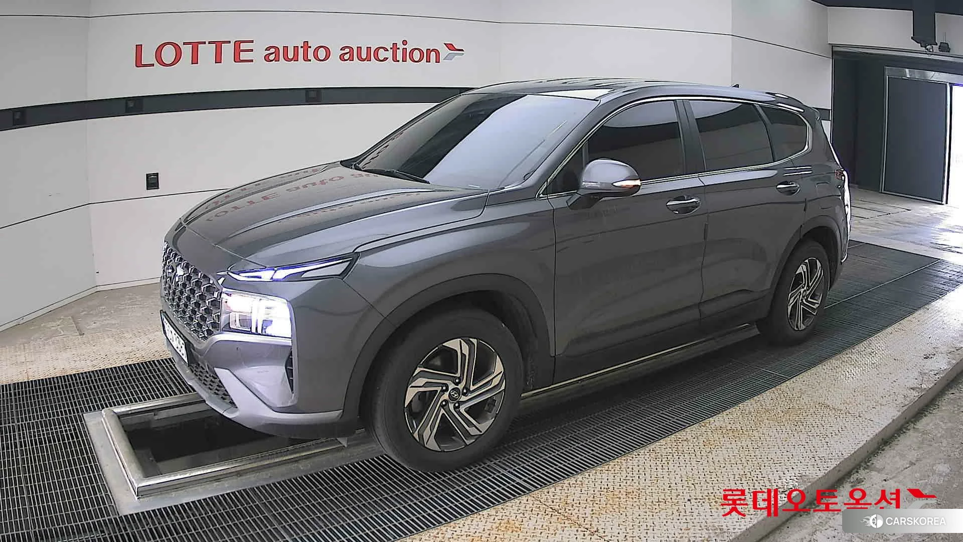 Hyundai Santa Fe 2022 Magnetic Grey Metallic из Кореи, фото 4