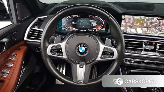 BMW X7 (G07) 2020 Черный из Кореи, фото 4