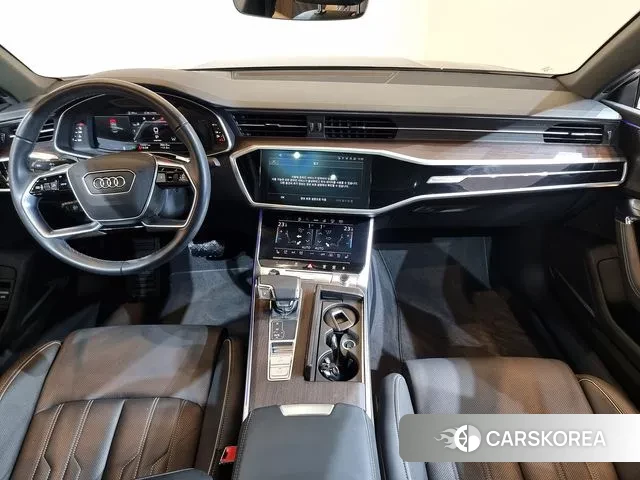 Audi A7 (4K) 2023 Синий из Кореи, фото 4