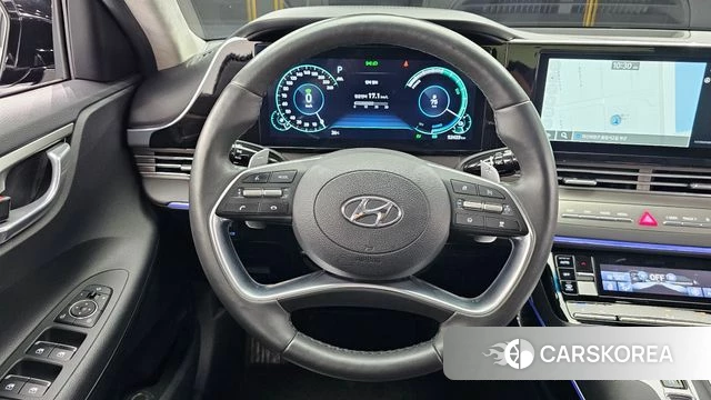 Hyundai The New Grandeur IG Hybrid 2022 Черный из Кореи, фото 4