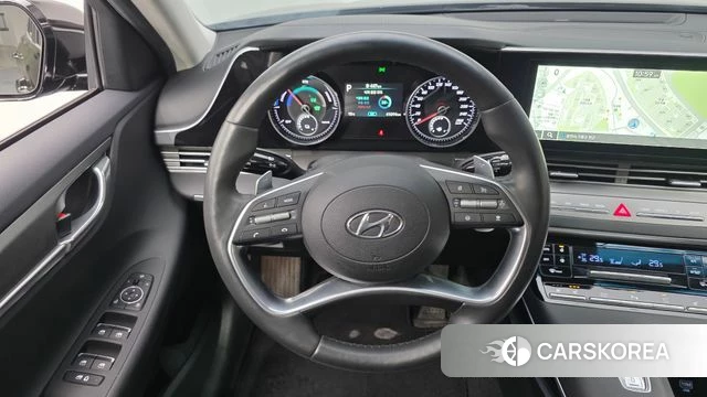 Hyundai The New Grandeur IG Hybrid 2020 Черный из Кореи, фото 4