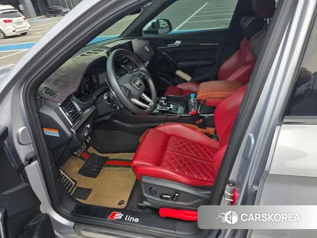 Audi SQ5 (FY) 2021 Светло-серебряный цвет из Кореи, фото 4